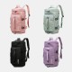 Women Travel Waterproof Shoe Position Large Capacity Multi-pocket Backpack Multi-carry Shoulder Bag Women Travel Waterproof Shoe Position Large Capacity Multi-pocket Backpack Multi-carry Shoulder Bag