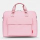 Women Canvas Solid Color Large Capacity 14 inch Laptops Bag Multi-compartment Handbag Briefcase Women Canvas Solid Color Large Capacity 14 inch Laptops Bag Multi-compartment Handbag Briefcase