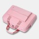 Women Canvas Solid Color Large Capacity 14 inch Laptops Bag Multi-compartment Handbag Briefcase Women Canvas Solid Color Large Capacity 14 inch Laptops Bag Multi-compartment Handbag Briefcase