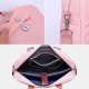 Women Canvas Solid Color Large Capacity 14 inch Laptops Bag Multi-compartment Handbag Briefcase Women Canvas Solid Color Large Capacity 14 inch Laptops Bag Multi-compartment Handbag Briefcase