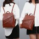 Women Soild Color Anti-theft Large Capacity Backpack Multifunction All-Match Shoulder Bag Crossbody Bags Handbag Women Soild Color Anti-theft Large Capacity Backpack Multifunction All-Match Shoulder Bag Crossbody Bags Handbag
