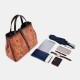 Women Floral Pattern Embossed Vegetable TannedLeather Crossbody Bags Retro Large Capacity Genuine Leather Shoulder Bag Handbag Women Floral Pattern Embossed Vegetable TannedLeather Crossbody Bags Retro Large Capacity Genuine Leather Shoulder Bag Handbag