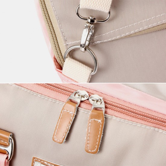 Women Nylon USB Charging Multi-pocket Large Capacity Backpack Casual Simple Waterproof 14 Inch Laptop Bag Women Nylon USB Charging Multi-pocket Large Capacity Backpack Casual Simple Waterproof 14 Inch Laptop Bag