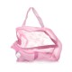 Transparent Printed Floral Bathing Cosmetic Waterproof Bag Transparent Printed Floral Bathing Cosmetic Waterproof Bag