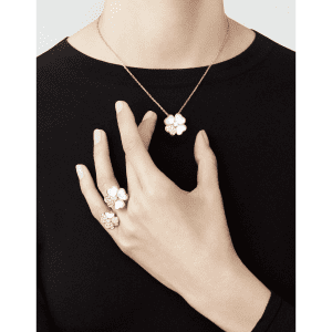 Earrings, Rings, Necklace, 3-piece set